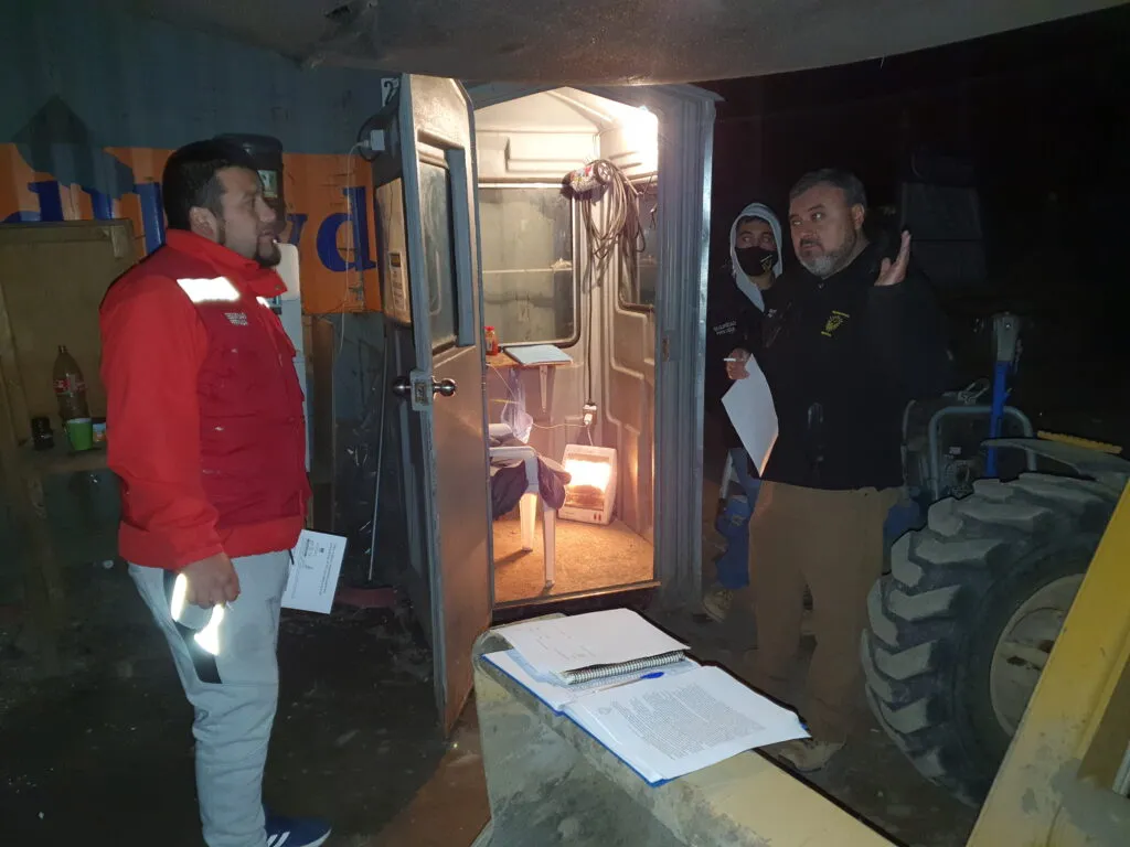 Equipo de Serprotal durante una actividad operacional en terreno.