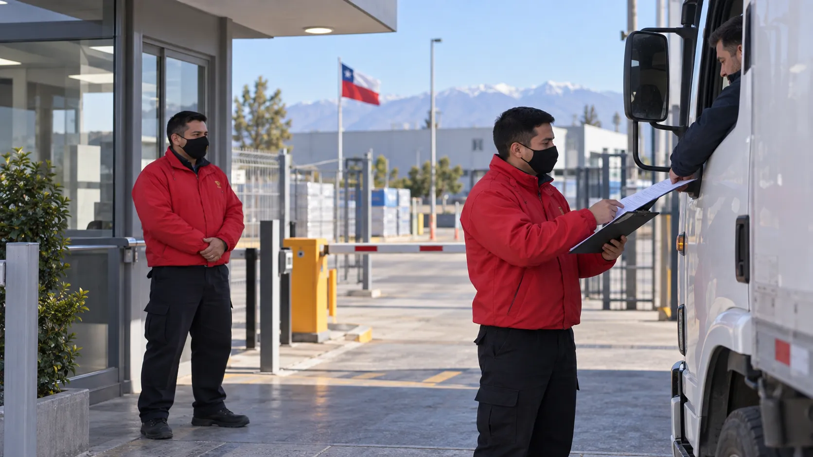 Instalación de una cámara de vigilancia para un sistema CCTV.