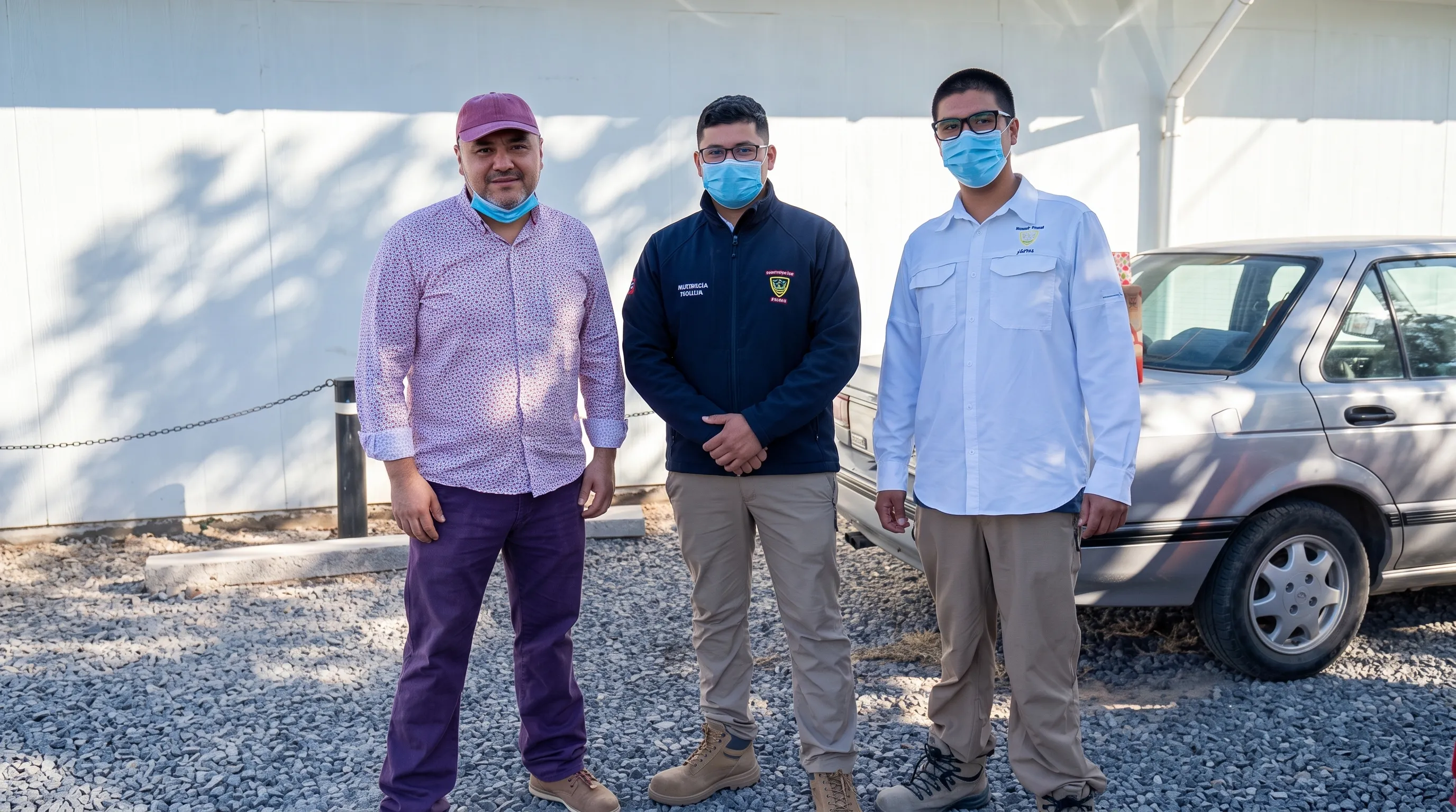 Supervisor de Serprotal realizando seguimiento operacional en terreno.